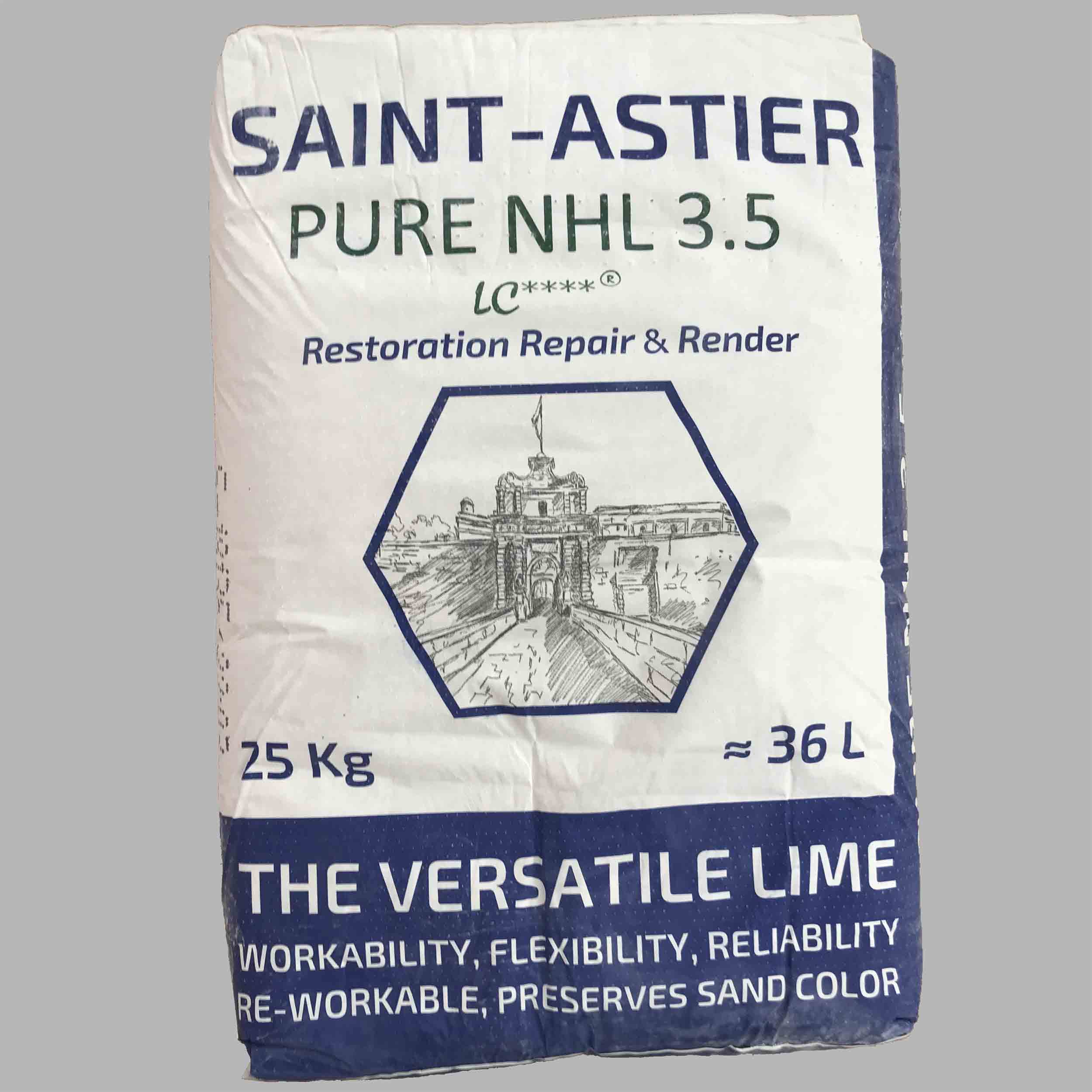 NHL3.5 St Astier Natural Hydraulic Lime 25kg