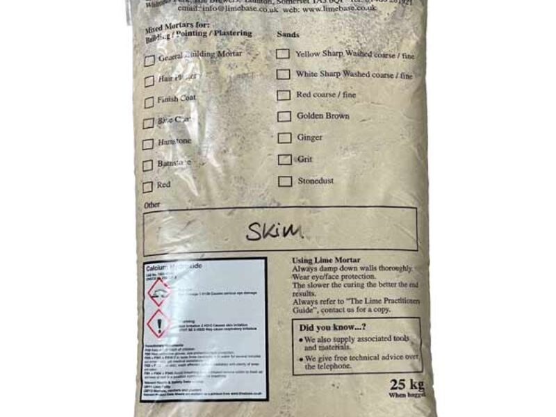 lime skim 25kg bag